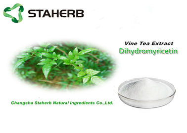 Chine L'usine naturelle pure de feuilles de thé de vigne extrait Dihydromyricetin 98% CAS 27200-12-0 fournisseur