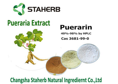 Chine Extrait de Lobata de Pueraria d'isoflavone 20 - 99% Puerarin Brown/poudre blanche fournisseur