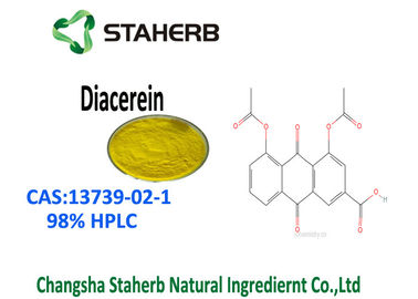 Chine Poudre jaune-clair CAS 13739 de 98% Diacerein d'aloès d'extrait naturel pur de Vera 02 1 fournisseur