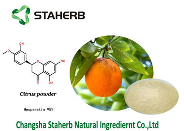Chine Extrait d'Aurantium d'agrume de Hesperetin 520-33-2, antioxydant de bioflavonoïde fournisseur