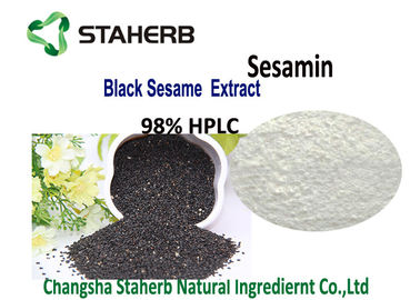 Chine Extraction par solvants noire naturelle d'extrait de sésame/extrait de Sesamin CLHP de 50 - de 98% fournisseur