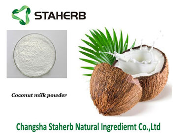 Chine Nutrition blanche de noix de coco de lumière organique à haute valeur protéique de lait en poudre pleine soluble dans l'eau fournisseur