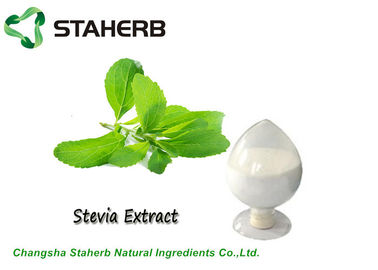 Chine Additifs naturels d'édulcorant, RA/Stevioside de la poudre 90% 97% 98% d'extrait de feuille de Stevia fournisseur
