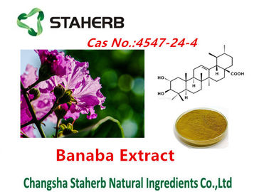 Chine L'usine naturelle pure Banaba d'extraits acides de Corsolic extrait Cas No.4547-24-4 fournisseur