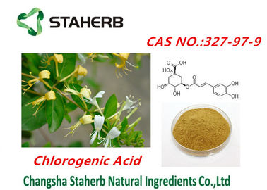 Chine Honeysuchle fleurit le brun acide chlorogénique de Cas no.327-97-9 de poudre fournisseur