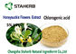 Catégorie comestible de poudre jaune-clair acide chlorogénique d'extrait de fleurs de chèvrefeuille fournisseur